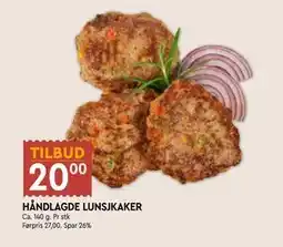 Coop Mega HÅNDLAGDE LUNSJKAKER tilbud