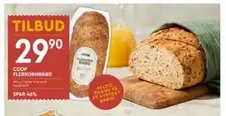 Coop Mega COOP FLERKORNBRØD SPAR 46% tilbud