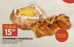 Coop Mega WIENERBRØD/WIENERPECAN tilbud
