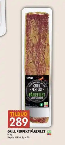 Coop Mega GRILL PERFEKT FÅREFILET tilbud