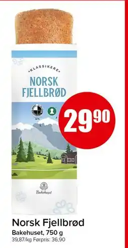 Spar Norsk Fjellbrød tilbud