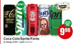Spar Coca-Cola/Sprite/Fanta tilbud