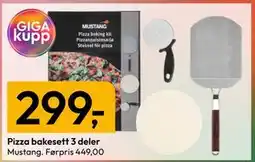 Gigaboks Pizza bakesett 3 deler tilbud