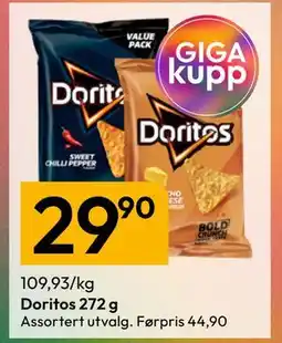 Gigaboks Doritos 272 g tilbud