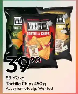Gigaboks Tortilla Chips 450 g tilbud