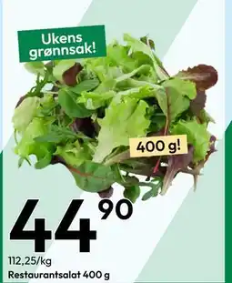 Gigaboks Restaurantsalat 400 g tilbud