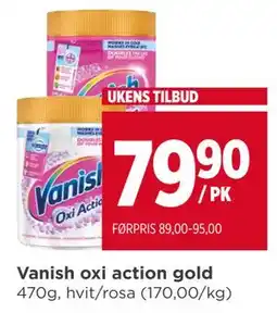 Meny Vanish oxi action gold tilbud