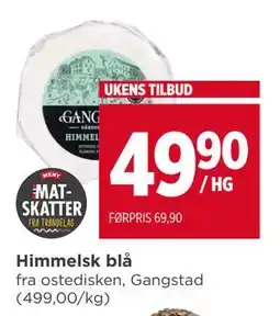 Meny Himmelsk blå tilbud