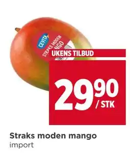 Meny Straks moden mango tilbud