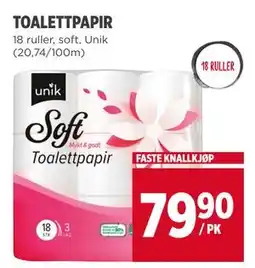 Meny TOALETTPAPIR tilbud