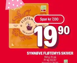 Coop Extra SYNNØVE FLØTEMYS SKIVER tilbud