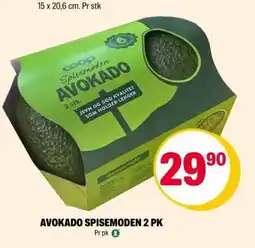 Coop Extra AVOKADO SPISEMODEN 2 PK tilbud