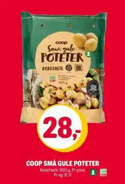 Coop Extra COOP SMÅ GULE POTETER tilbud