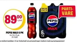 Coop Extra Pepsi Max 6-pk tilbud