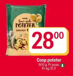 Coop Extra Coop poteter tilbud
