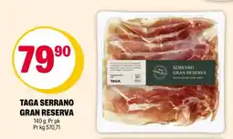 Coop Extra TAGA SERRANO GRAN RESERVA tilbud
