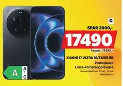 POWER XIAOMI 17 ULTRA 16/512GB BK tilbud