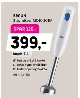 ELON Stavmikser MQ10.201M tilbud