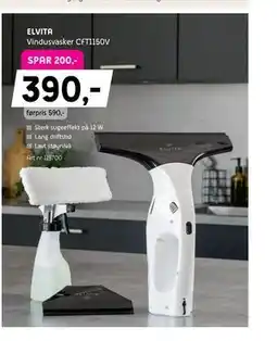 ELON Vindusvasker CFT1150V tilbud