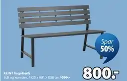 JYSK KLINT hagebenk tilbud
