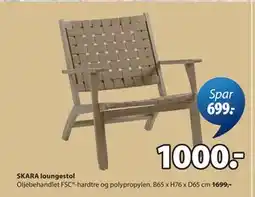 JYSK SKARA loungestol tilbud