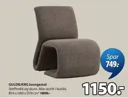JYSK GULDBJERG loungestol tilbud