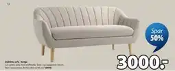 JYSK EGEDAL sofa - beige tilbud