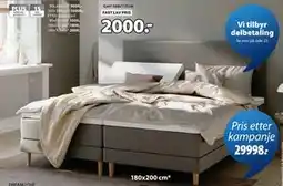 JYSK Gavl 180x115 cm tilbud