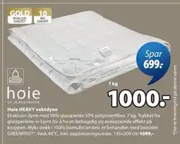 JYSK Høie HEAVY vektdyne tilbud