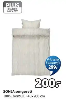 JYSK SONJA sengesett tilbud