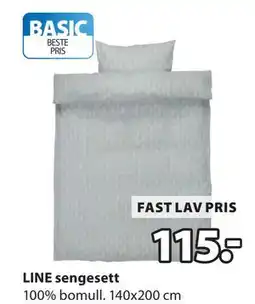 JYSK LINE sengesett tilbud