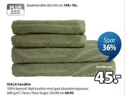 JYSK IDALA håndkle tilbud