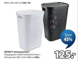 JYSK INFINITY skittentøyskurv tilbud
