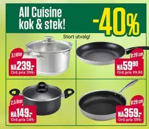 All Cuisine kok & stek!
