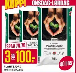 Europris PLANTEJORD tilbud