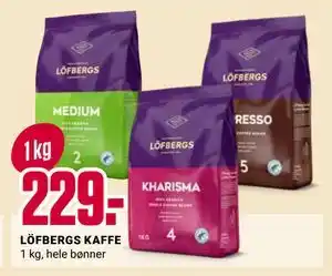 Europris LÖFBERGS KAFFE tilbud