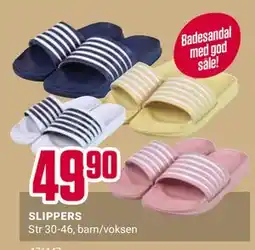 Europris SLIPPERS tilbud