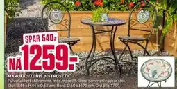 Europris MAROKKO/TUNIS BISTROSETT tilbud