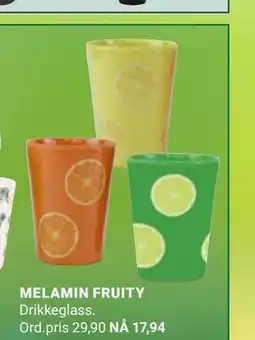 Europris MELAMIN FRUITY tilbud