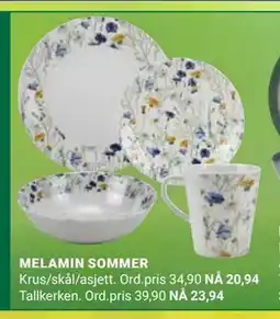 Europris MELAMIN SOMMER tilbud