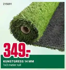 Europris KUNSTGRESS 14 MM tilbud