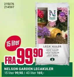 Europris NELSON GARDEN LECAKULER tilbud