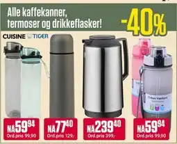 Europris Alle kaffekanner, termoser og drikkeflasker! tilbud