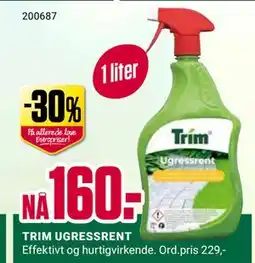 Europris TRIM UGRESSRENT tilbud