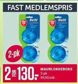 Europris MAURLOKKEBOKS, Medlemspris tilbud