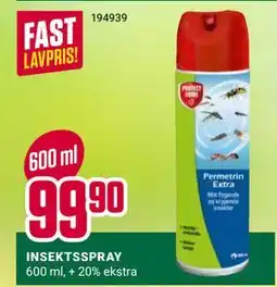 Europris INSEKTSSPRAY tilbud