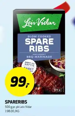 Bunnpris SPARERIBS tilbud
