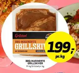 Bunnpris BBQ-MARINERTE GRILLSKIVER tilbud