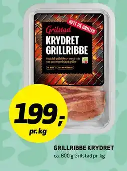 Bunnpris GRILLRIBBE KRYDRET tilbud