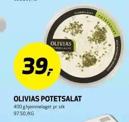 Bunnpris OLIVIAS POTETSALAT tilbud